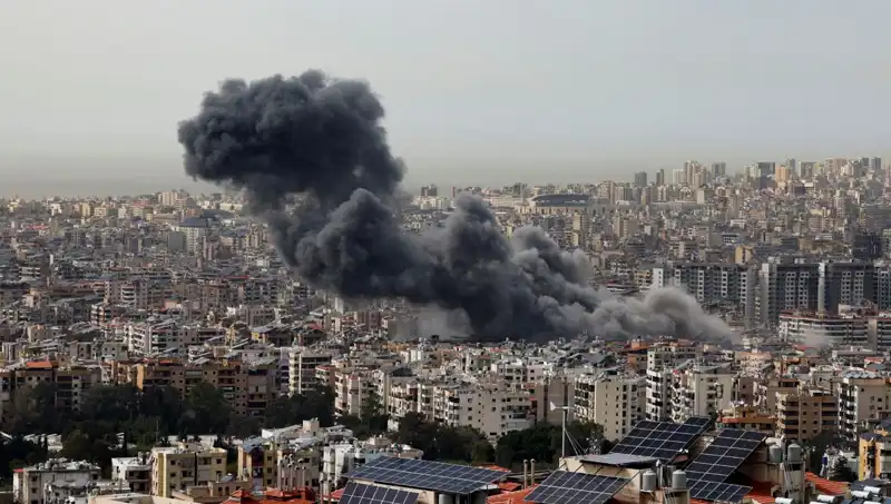 İsrail Ordusu, Beyrut'un Güneyine Fırlattığı Bombalarla Tüm Dünyayı Sarsıyor!