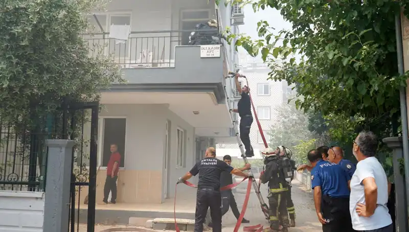 Tartışma Sonrası Korkunç Yangın: İki Daire Kül Oldu