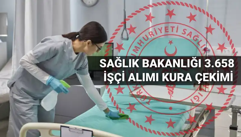 2025 Sağlık Bakanlığı İşçi Alımı Kura Takvimi ve Nihai Liste Açıklandı!