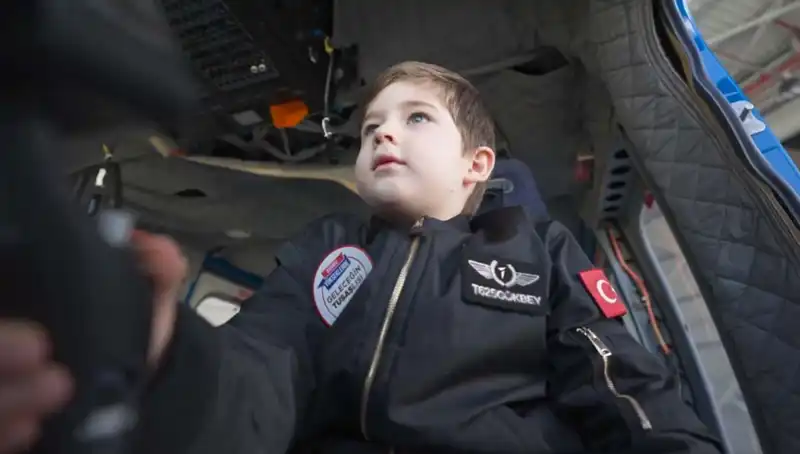 Minik Öğrencilerden TUSAŞ'a 23 Nisan Coşkulu Ziyaret