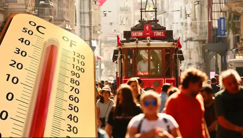 İstanbul’da Hafta Sonu Gelirken Hava Sıcaklıkları Yükseliyor, Yağmur Bekleniyor