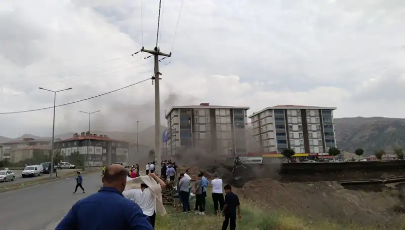 Bitlis'te Doğalgaz Hattında Patlama: Geniş Güvenlik Önlemleri Alındı