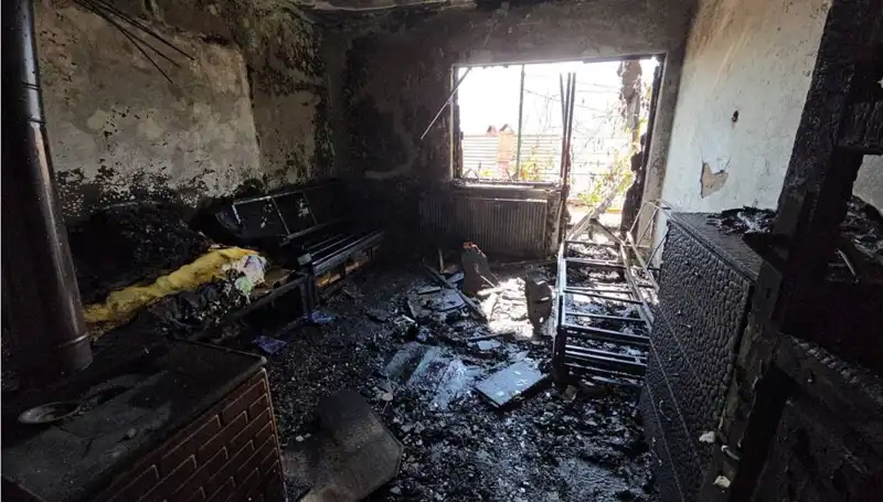 Elektrikli Battaniye İle Korkutan Yangın: Yaşlı Kadın Son Anda Kurtarıldı