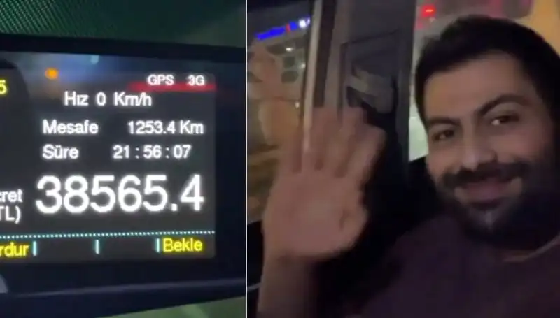 Taksicinin 22 Saat Süren Seyahati: Şehirler Arası Bir Macera!