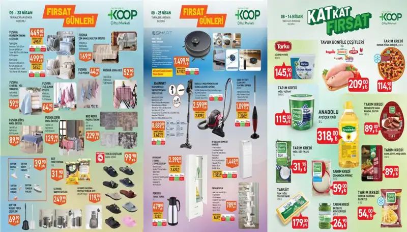 Tarım Kredi KOOP Marketleri'nde Nisan İndirimleri: Ekonomik Fırsatlar Sizleri Bekliyor!