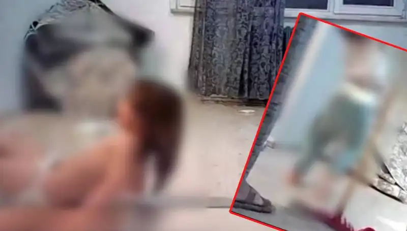 4 Yaşındaki Çocuğa Şiddet Uygulandı: Çekpasla Vurup Tokat Attı