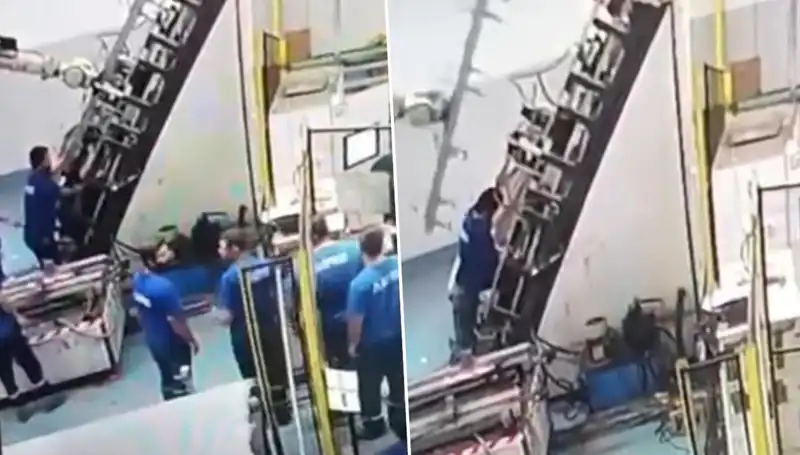 Fabrikada Dehşet Anları: Makine Sırtına Saplandı, İşçiyi Hayatından Etti