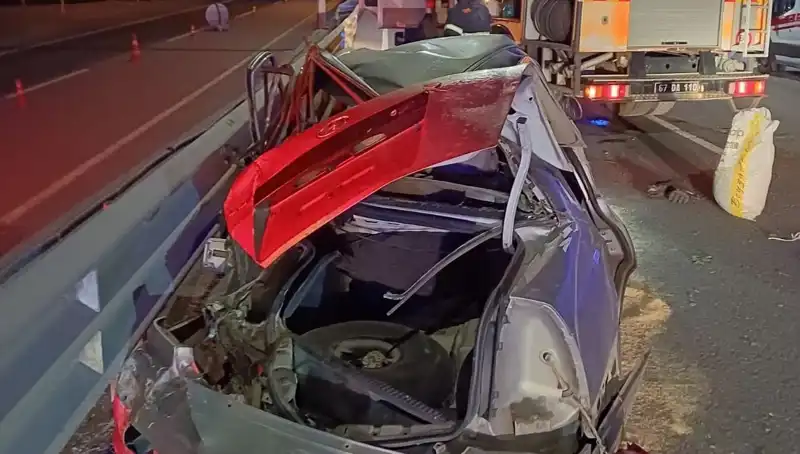Zonguldak'ta Feci Trafik Kazası: Sürücünün Hayatı Son Buldu