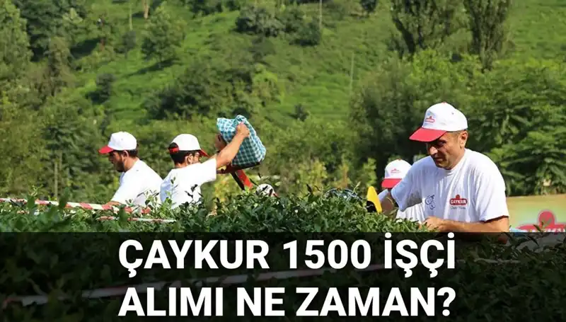 ÇAYKUR İşçi Alımı Kura Çekimi Ne Zaman Yapılacak? İşte Tüm Detaylar