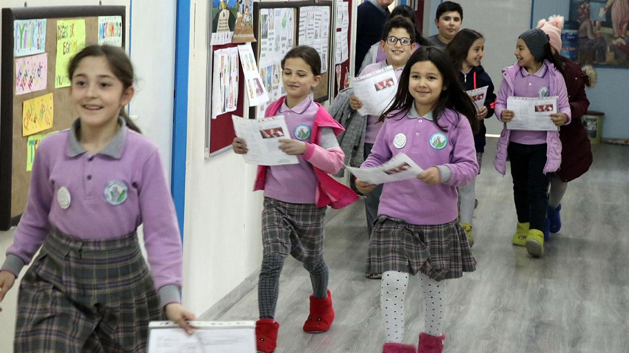 Yarıyıl Tatili İçin Karne Heyecanı Başladı