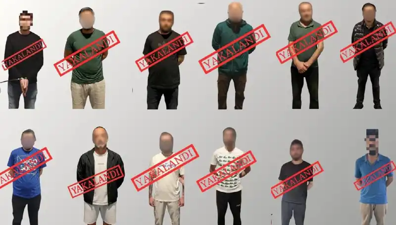 Türkiye'de Kırmızı Bültenle Aranan 12 Kişi Yakalandı: Detaylar Şaşırtıyor!