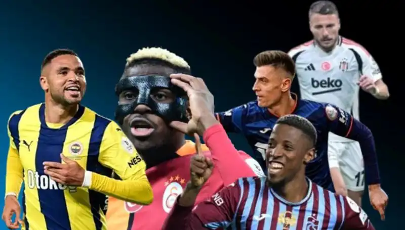 Süper Lig Gol Krallığında Heyecan Doruğa Ulaştı: Osimhen Zirveyi Zorluyor!