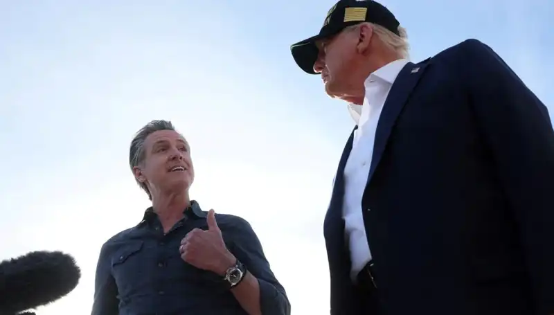 California Valisi Los Angeles'taki Eylemlerde Trump'a Dava Açıyor