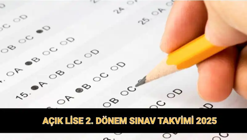 2025 AÖL Sınav Giriş Belgesi Açıklandı! 2. Dönem Sınav Tarihleri Neler?