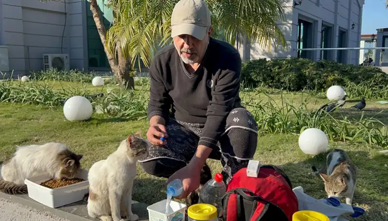 59 Yaşındaki Adamın Her Gün 8 Kilometre Yürüyüşü ve Merhameti